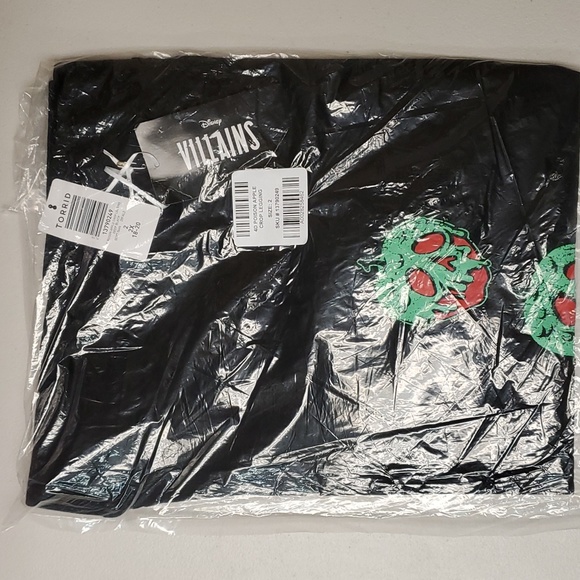 ❤️NWT VINTAGE TORRID LEGGING - SNOW WHITE - DISNEY EVIL QUEEN - POISON APPLE - Picture 4 of 13